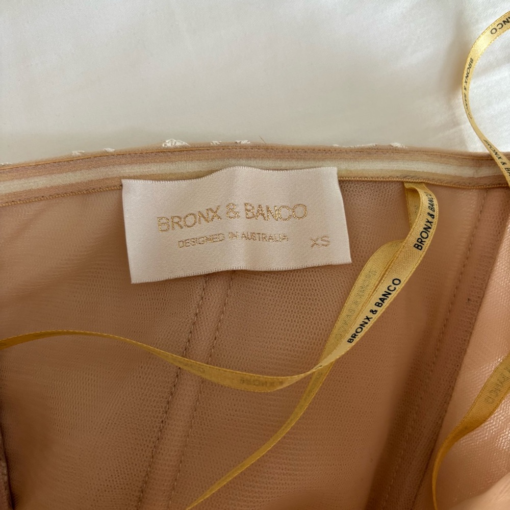 NWOT Bronx and Banco Jasmine Blanc Maxi Dress XS - Picture 11 of 16